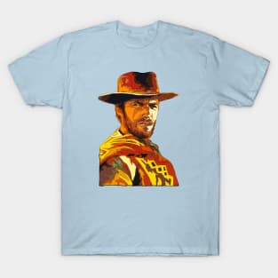 Clint Eastwood Pop Art Portrait T-Shirt